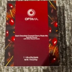 Optavia dark chocolate cherry shake mix